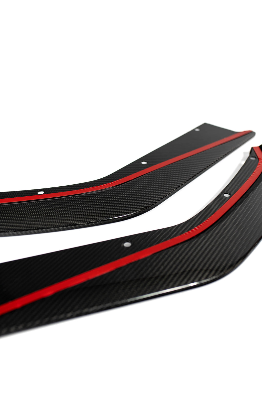 Kies-Motorsports NWCarbon Haus G8X Dry Carbon Fiber Rear Skirt Extensions