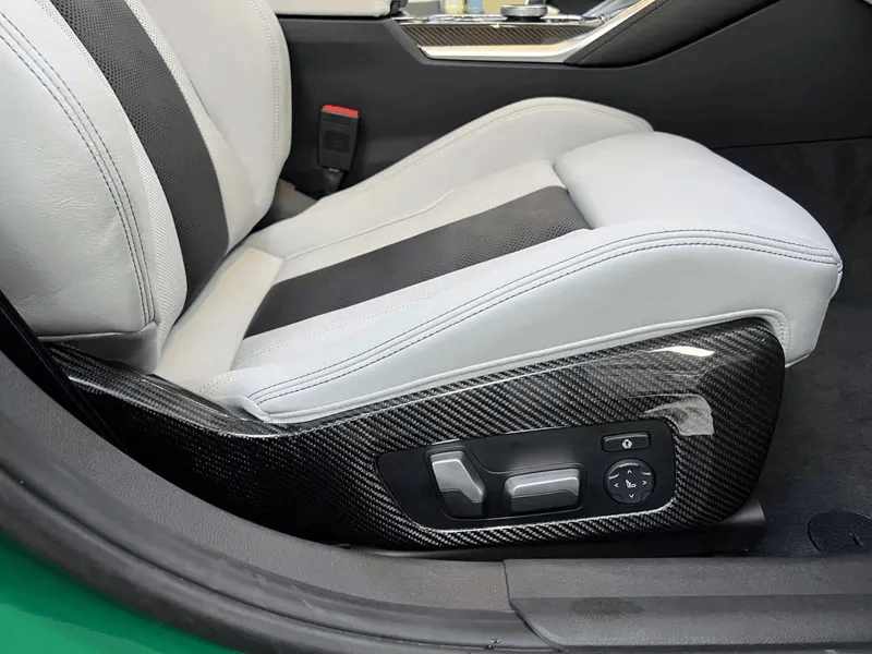 Kies-Motorsports NWCarbon Haus G8X Dry Carbon Fiber Side Seat Cover