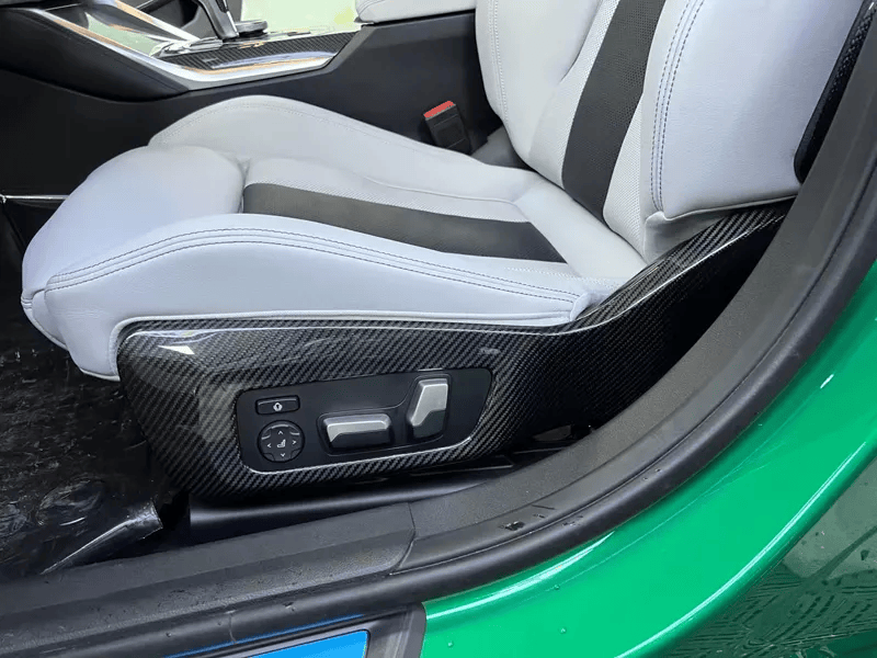 Kies-Motorsports NWCarbon Haus G8X Dry Carbon Fiber Side Seat Cover