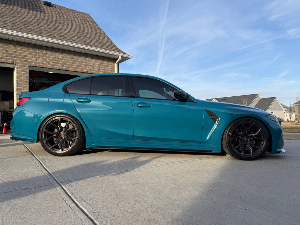 Kies-Motorsports NWCarbon Haus G8X Dry Carbon Fiber Side Skirt Extensions
