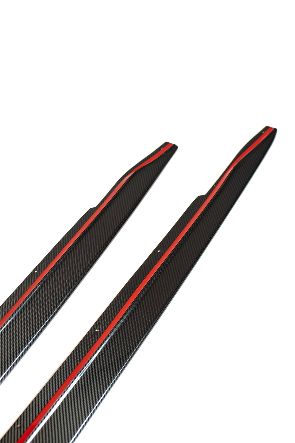 Kies-Motorsports NWCarbon Haus G8X Dry Carbon Fiber Side Skirt Extensions