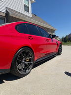 Kies-Motorsports NWCarbon Haus G8X Dry Carbon Fiber Side Skirt Extensions