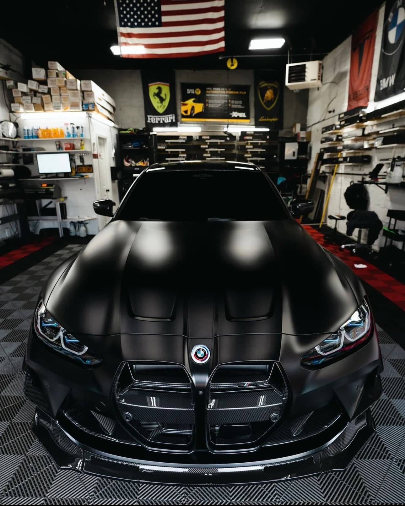 Kies-Motorsports NWCarbon Haus G8X Dry Carbon Fiber V Style Front Lip