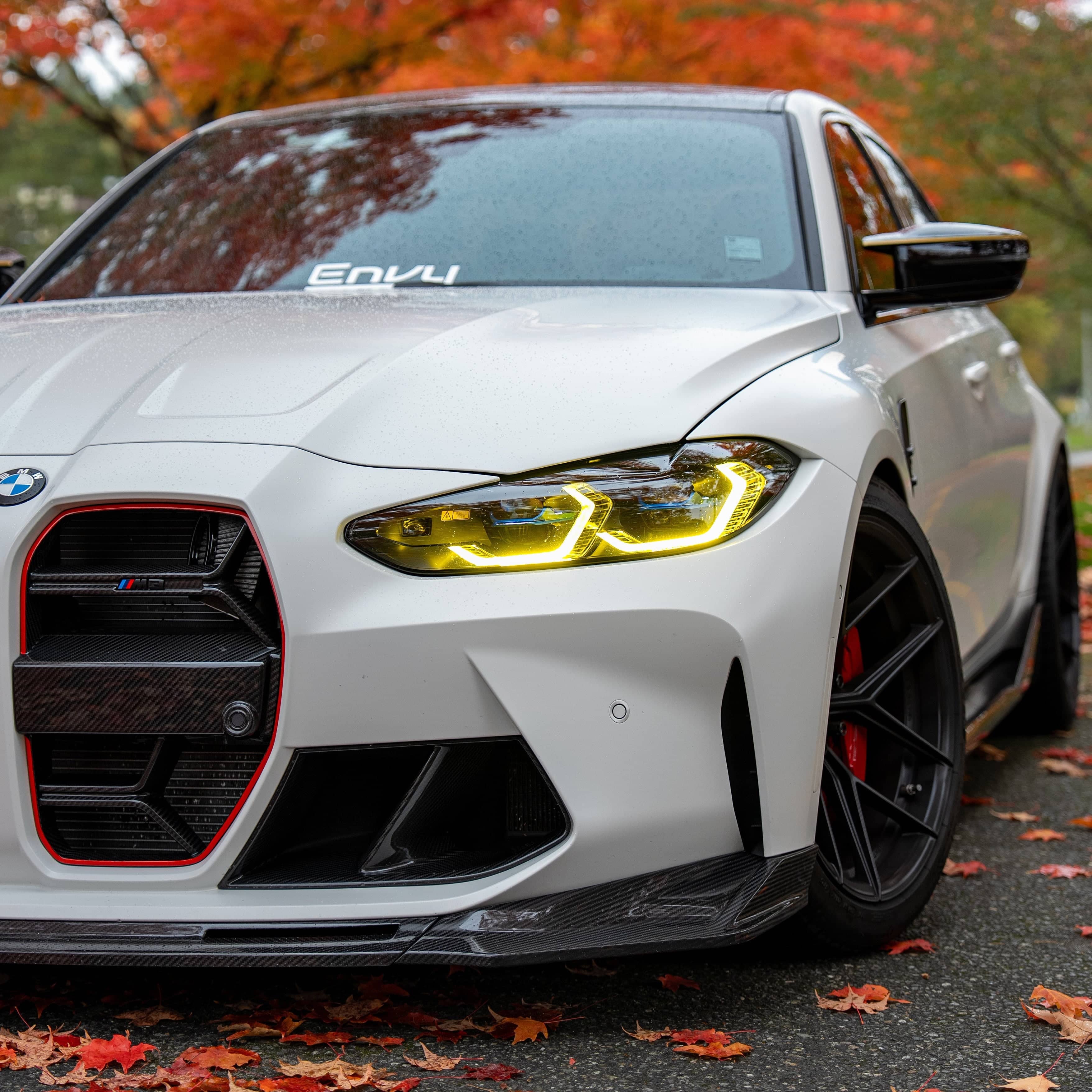 Kies-Motorsports NWCarbon Haus G8X Dry Carbon Fiber V Style Front Lip