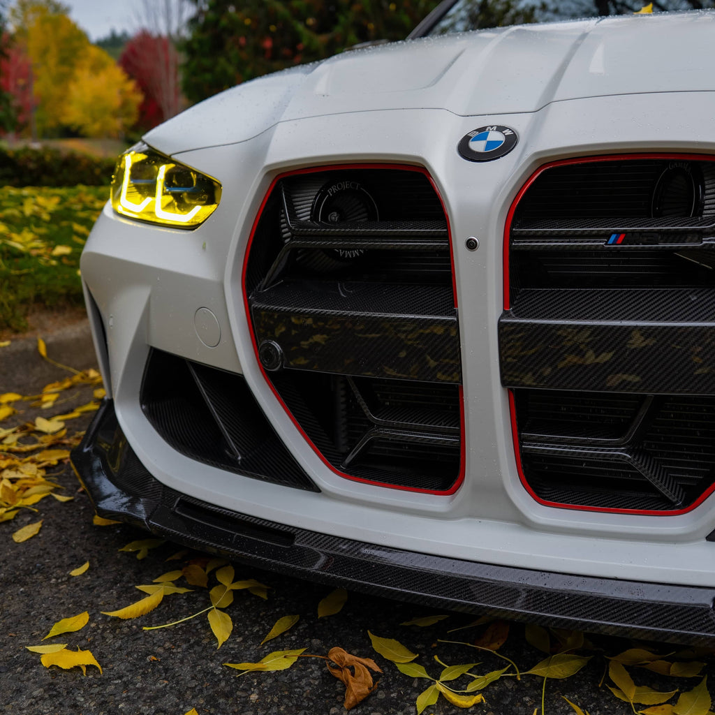 Kies-Motorsports NWCarbon Haus G8X Dry Carbon Fiber V Style Front Lip