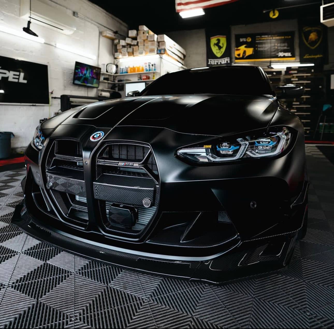 Kies-Motorsports NWCarbon Haus G8X Dry Carbon Fiber V Style Front Lip