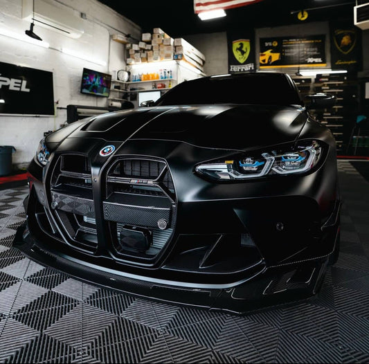 Kies-Motorsports NWCarbon Haus G8X Dry Carbon Fiber V Style Front Lip