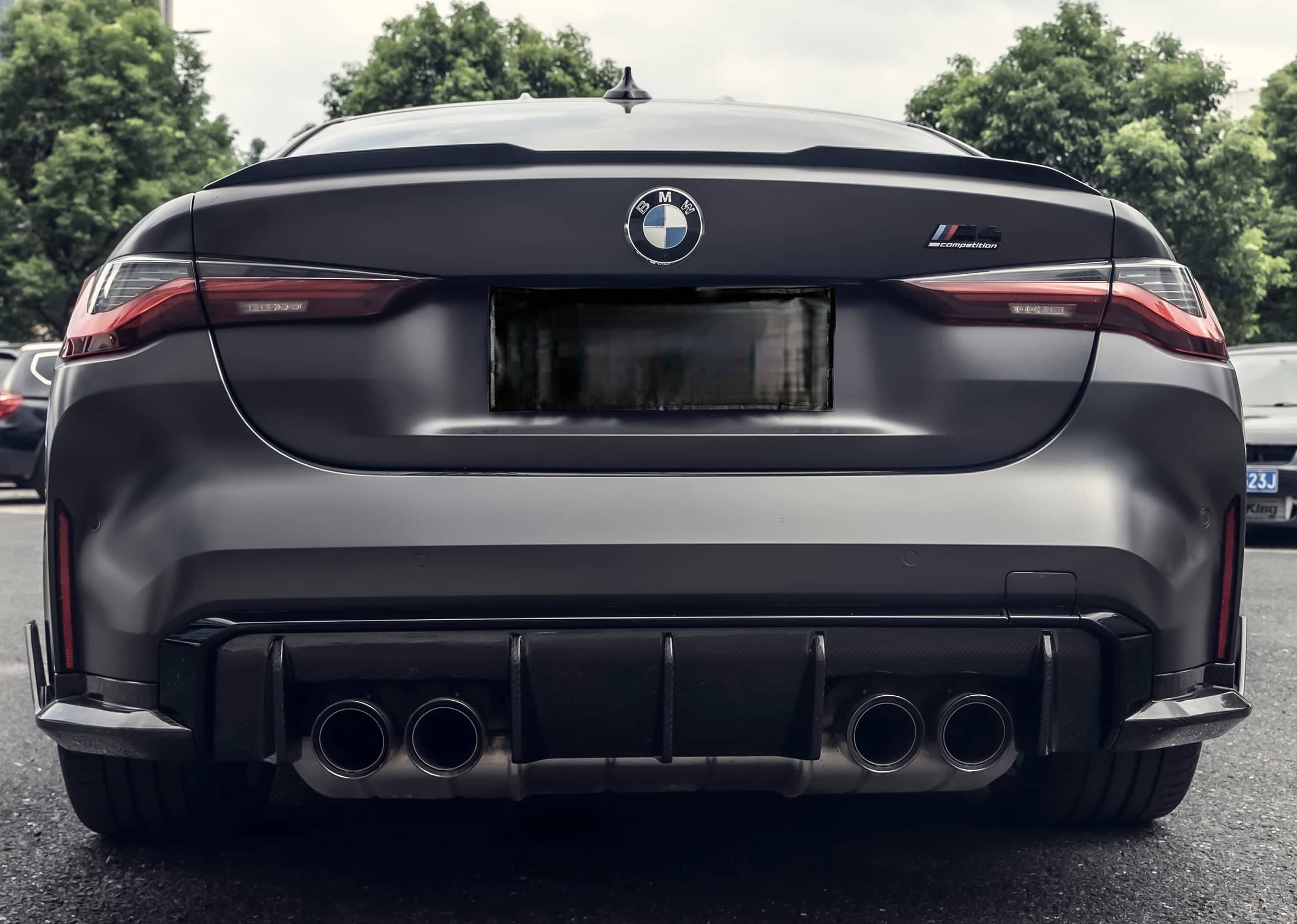 Kies-Motorsports NWCarbon Haus G8X Dry Carbon Fiber V1 Diffuser