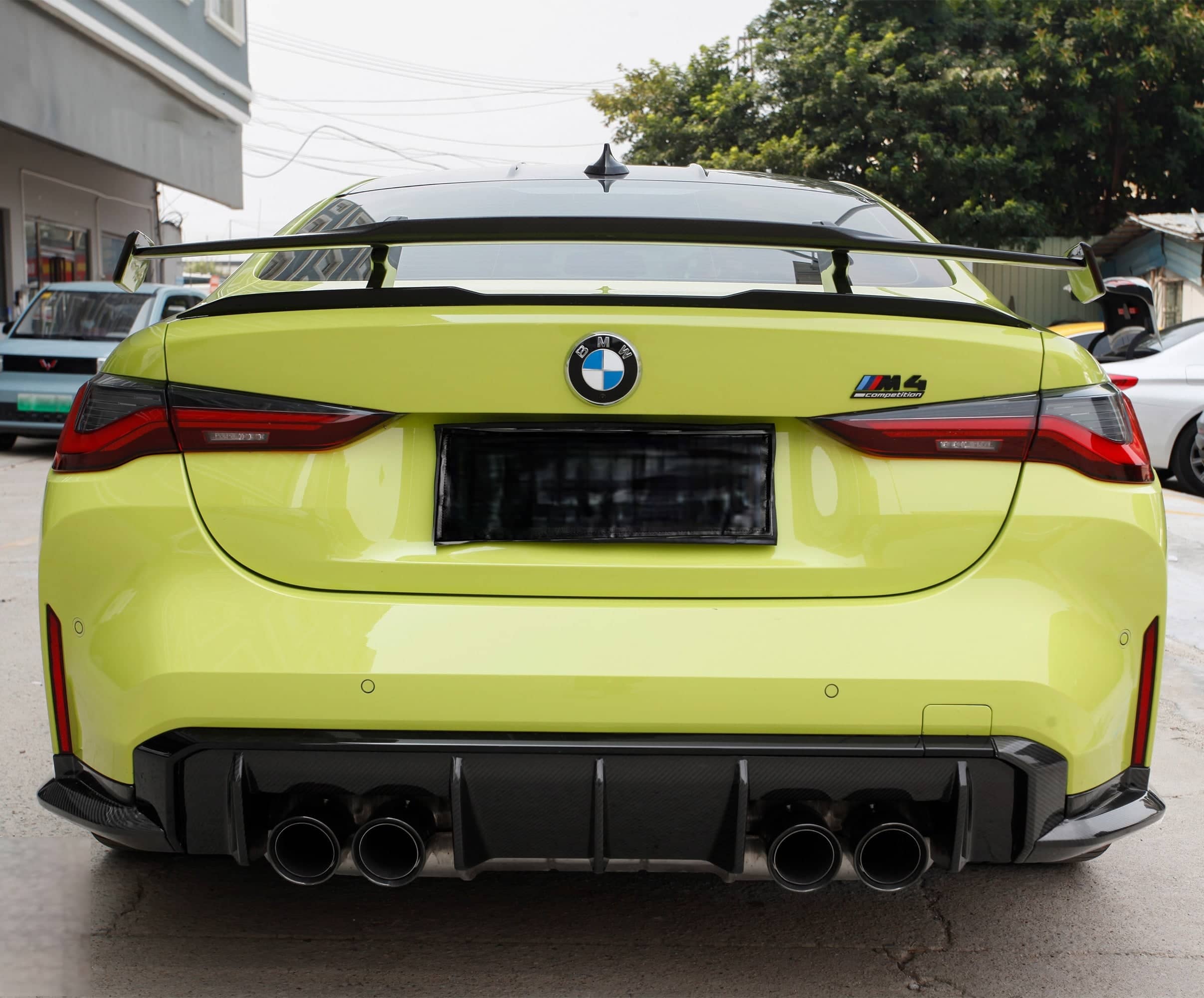 Kies-Motorsports NWCarbon Haus G8X Dry Carbon Fiber V1 Diffuser