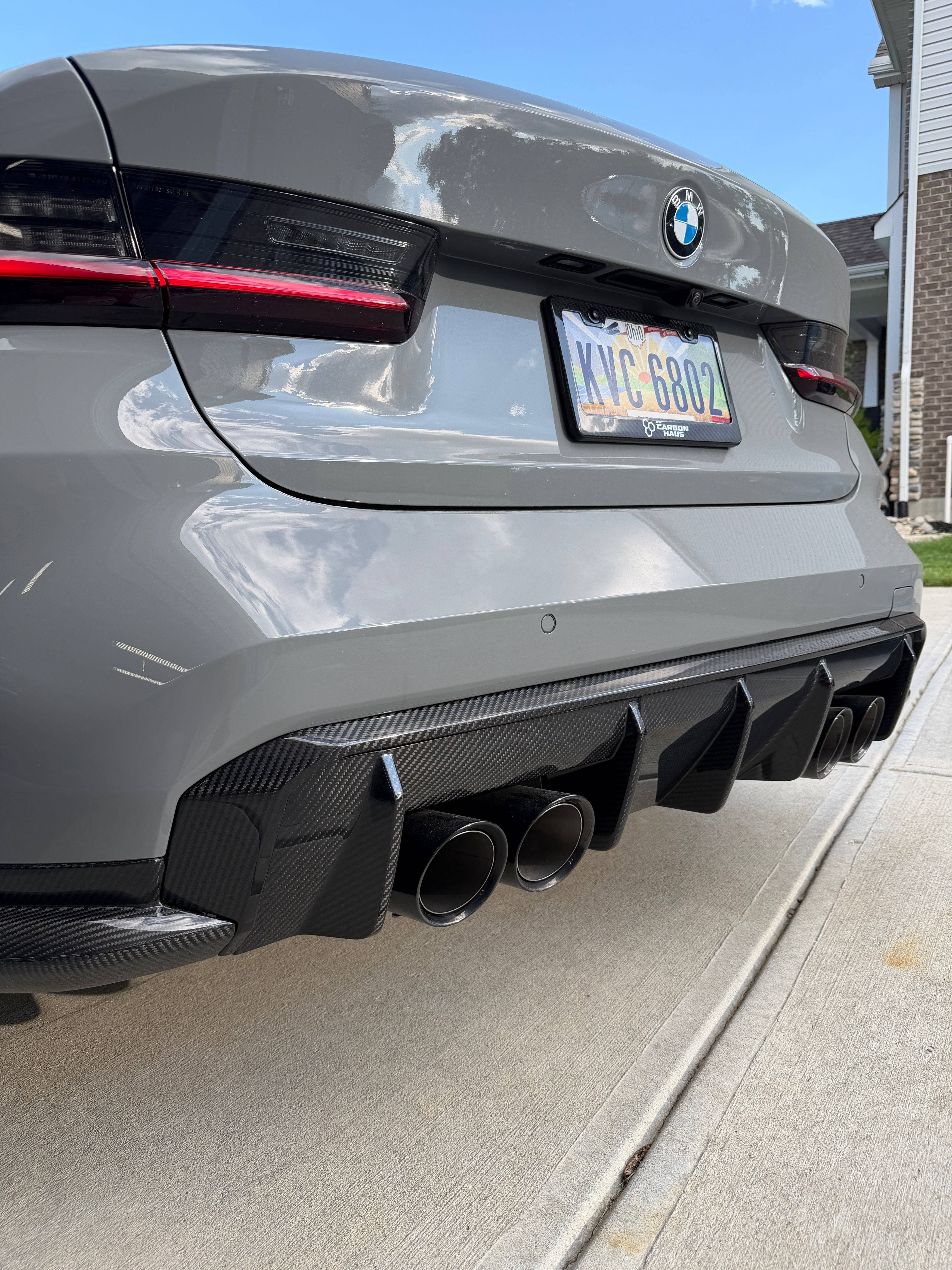 G8X Dry Carbon Fiber V1 Diffuser Secondary image