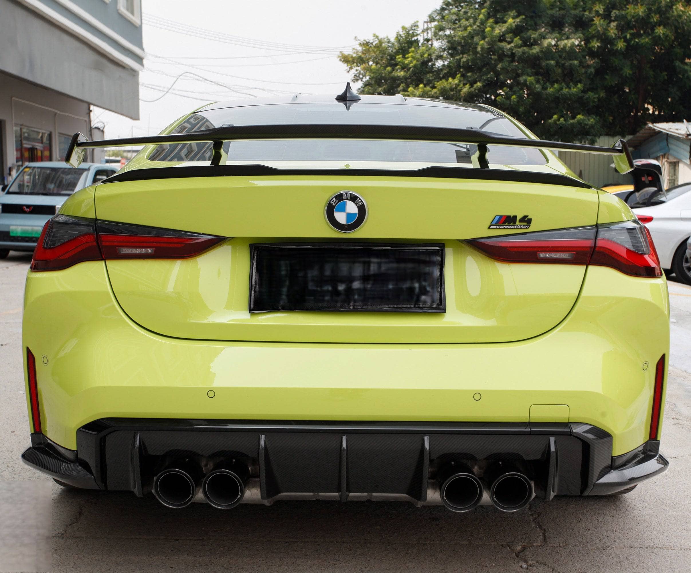 Kies-Motorsports NWCarbon Haus G8X Dry Carbon Fiber V1 Diffuser