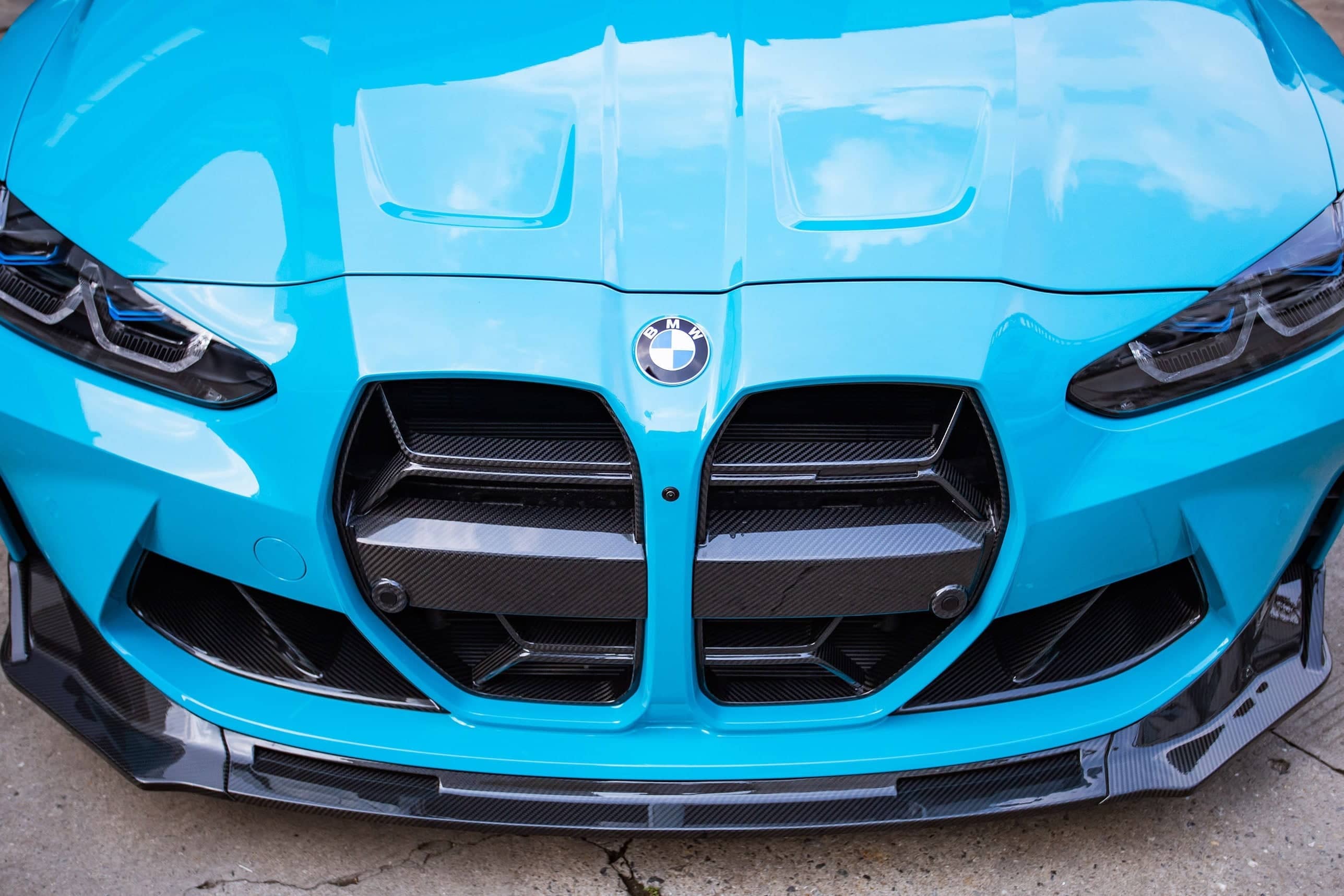 Kies-Motorsports NWCarbon Haus G8X Dry Carbon Fiber V2 Grill With or Without ACC