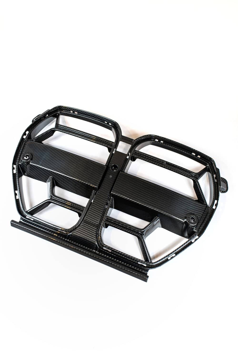 Kies-Motorsports NWCarbon Haus G8X Dry Carbon Fiber V2 Grill With or Without ACC Without ACC (No Driving Sensor) / With Mesh