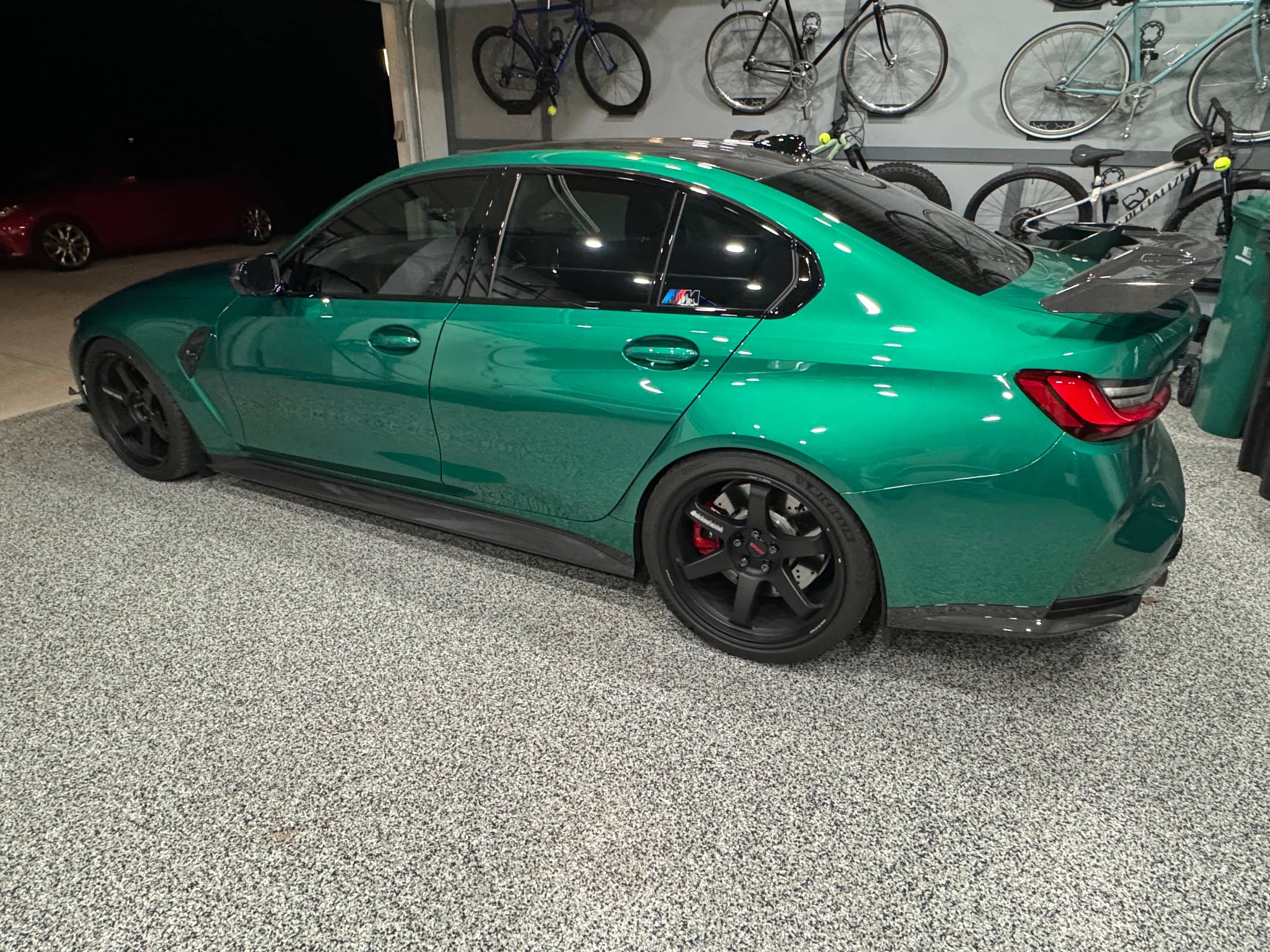 Kies-Motorsports NWCarbon Haus G8X Dry Carbon Fiber V2 Side Skirts