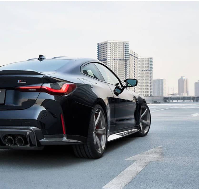 Kies-Motorsports NWCarbon Haus G8X Dry Carbon Fiber V2 Side Skirts