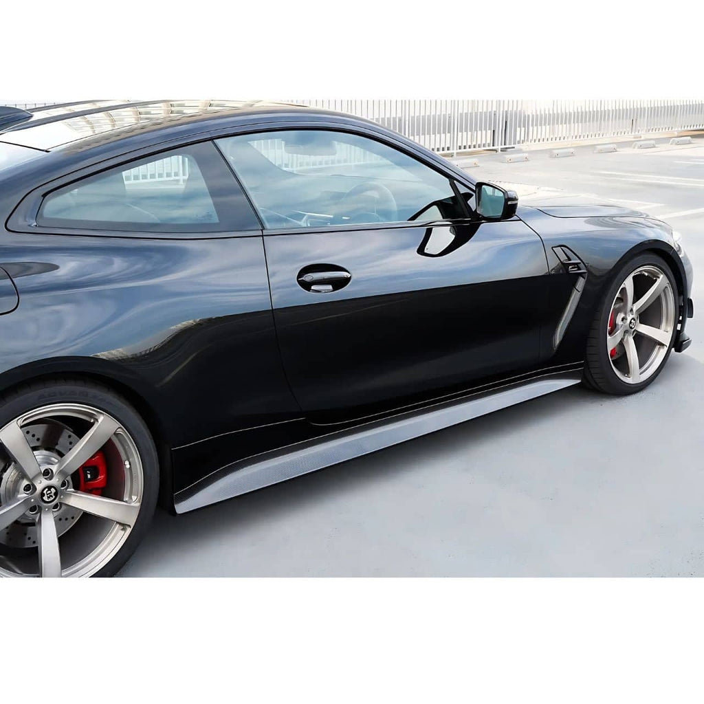 Kies-Motorsports NWCarbon Haus G8X Dry Carbon Fiber V2 Side Skirts