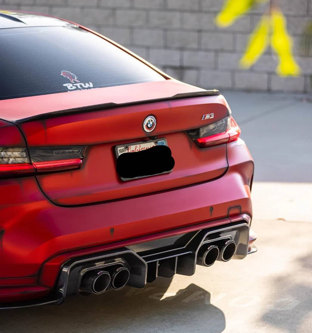 G8X Dry Carbon Fiber V3 Diffuser Secondary image