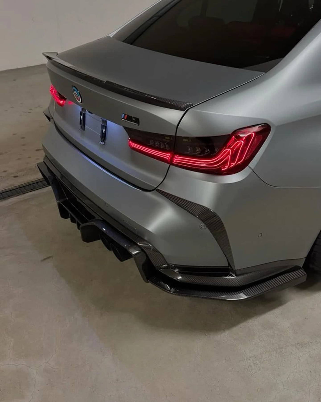 Kies-Motorsports NWCarbon Haus G8X Dry Carbon Fiber V3 Diffuser