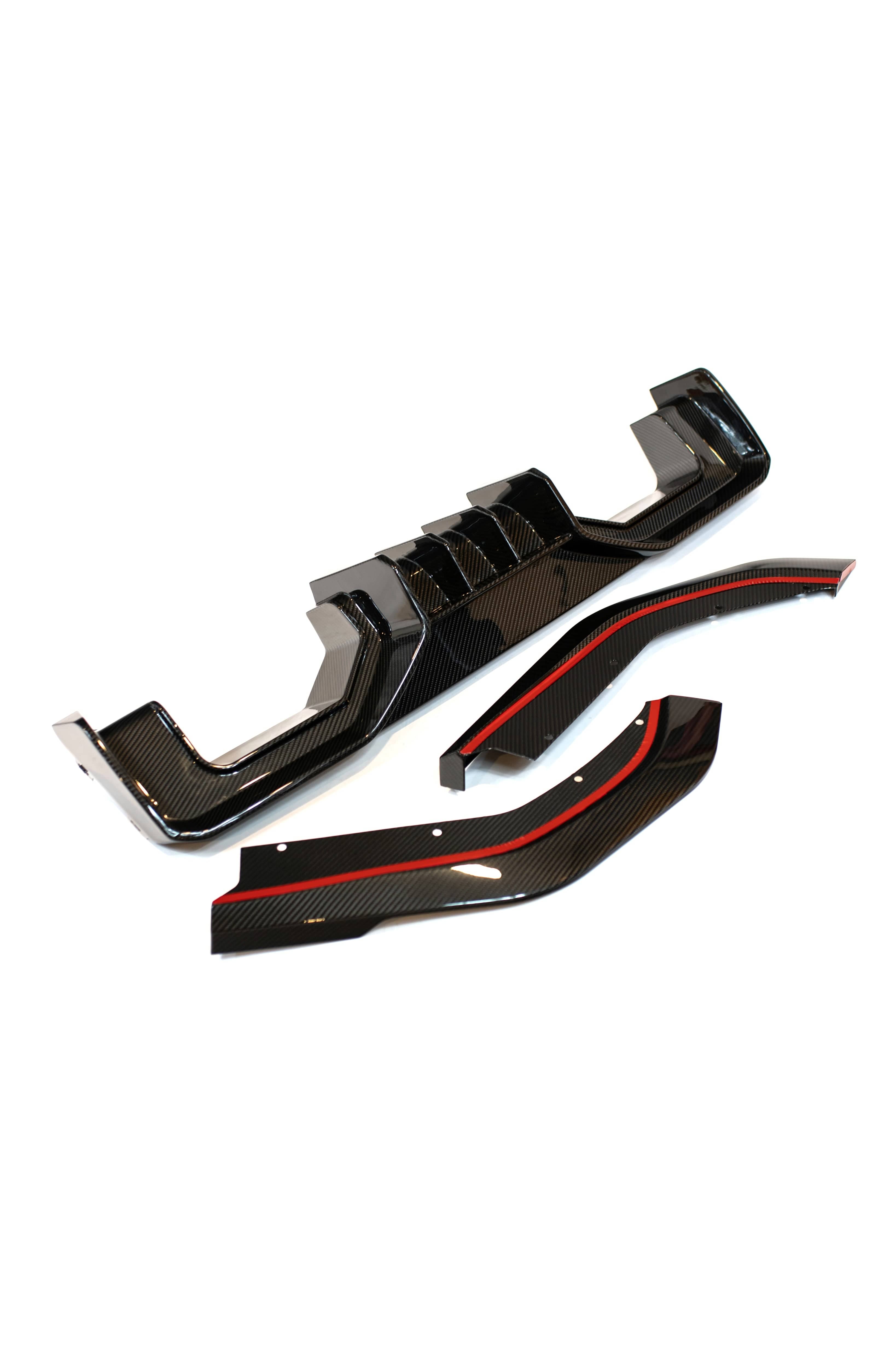 Kies-Motorsports NWCarbon Haus G8X Dry Carbon Fiber V3 Diffuser