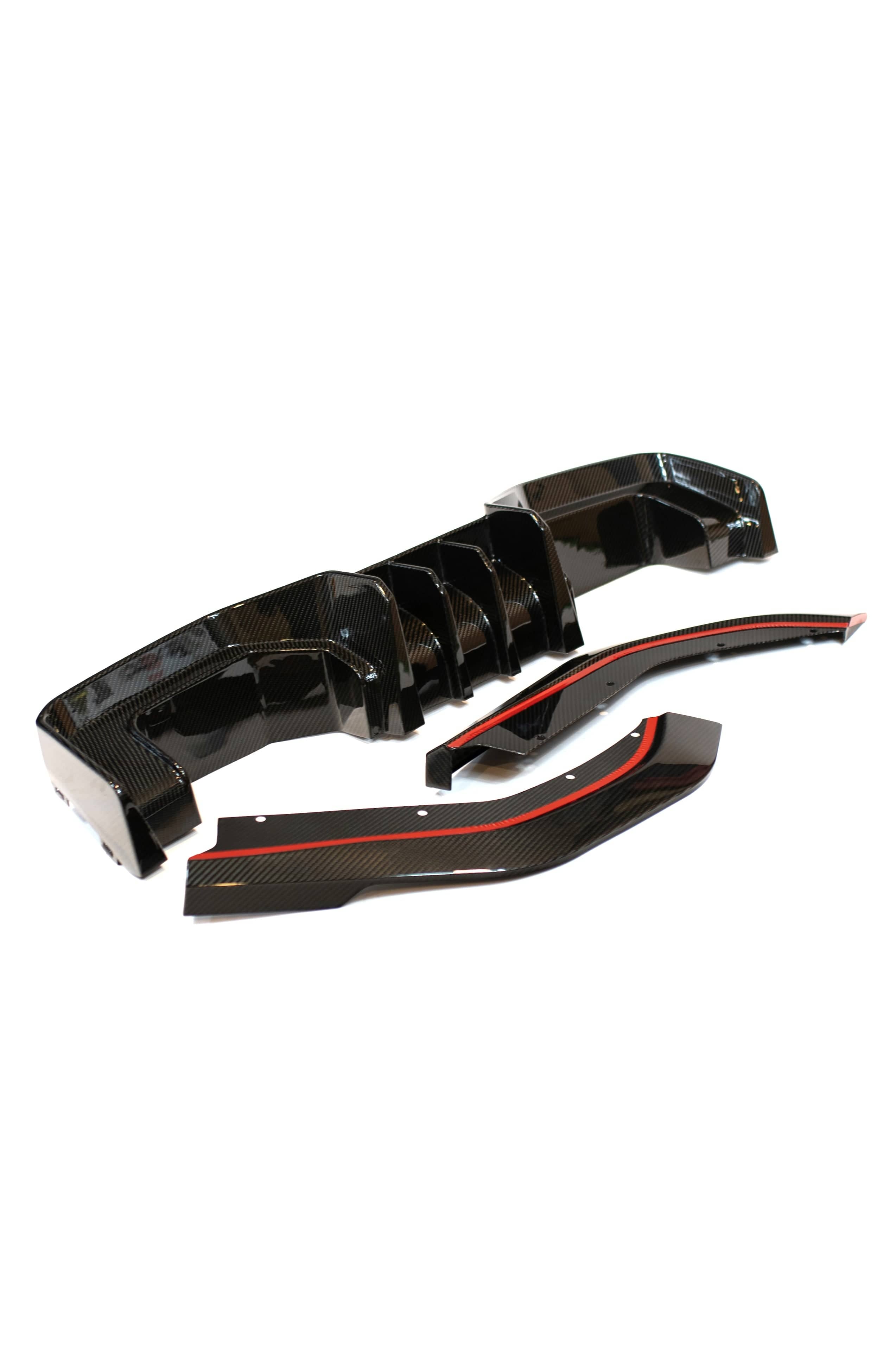 Kies-Motorsports NWCarbon Haus G8X Dry Carbon Fiber V3 Diffuser