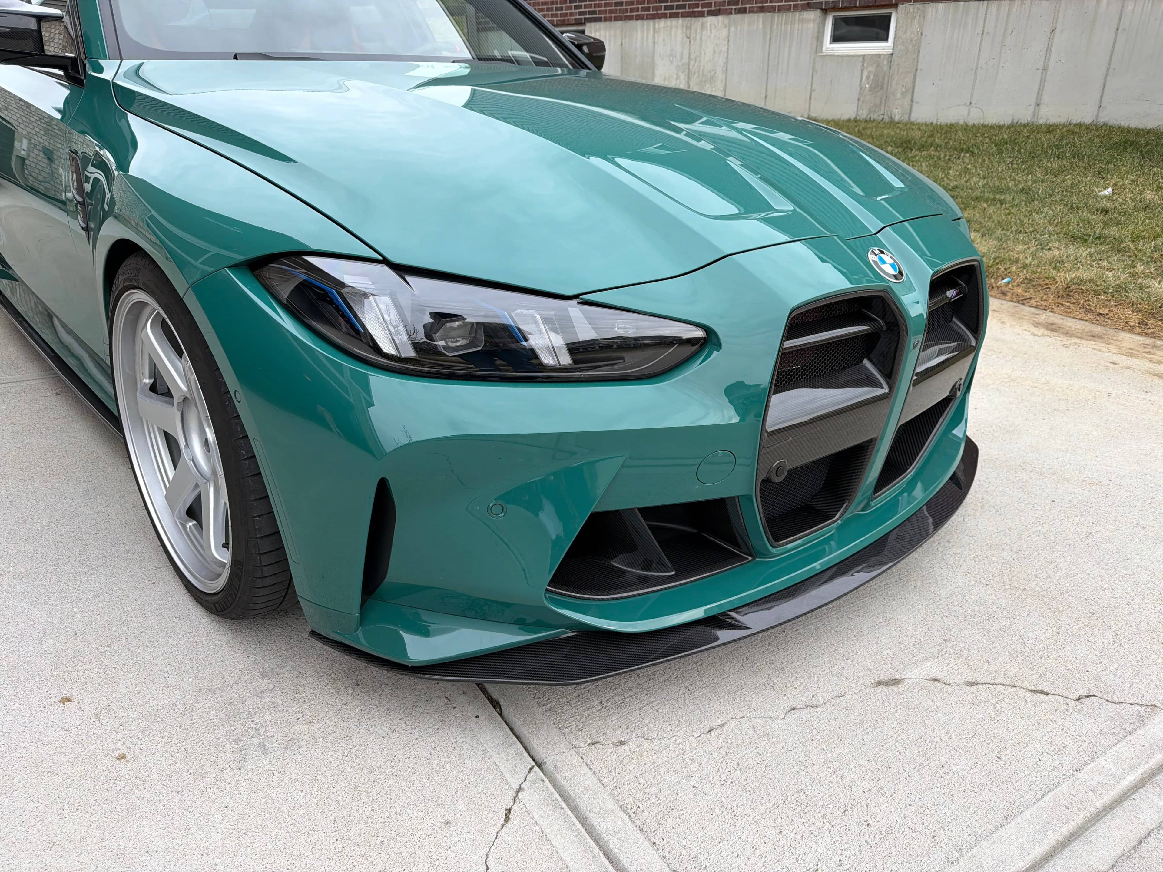 Kies-Motorsports NWCarbon Haus G8X Dry Carbon Fiber V3 Front Splitter