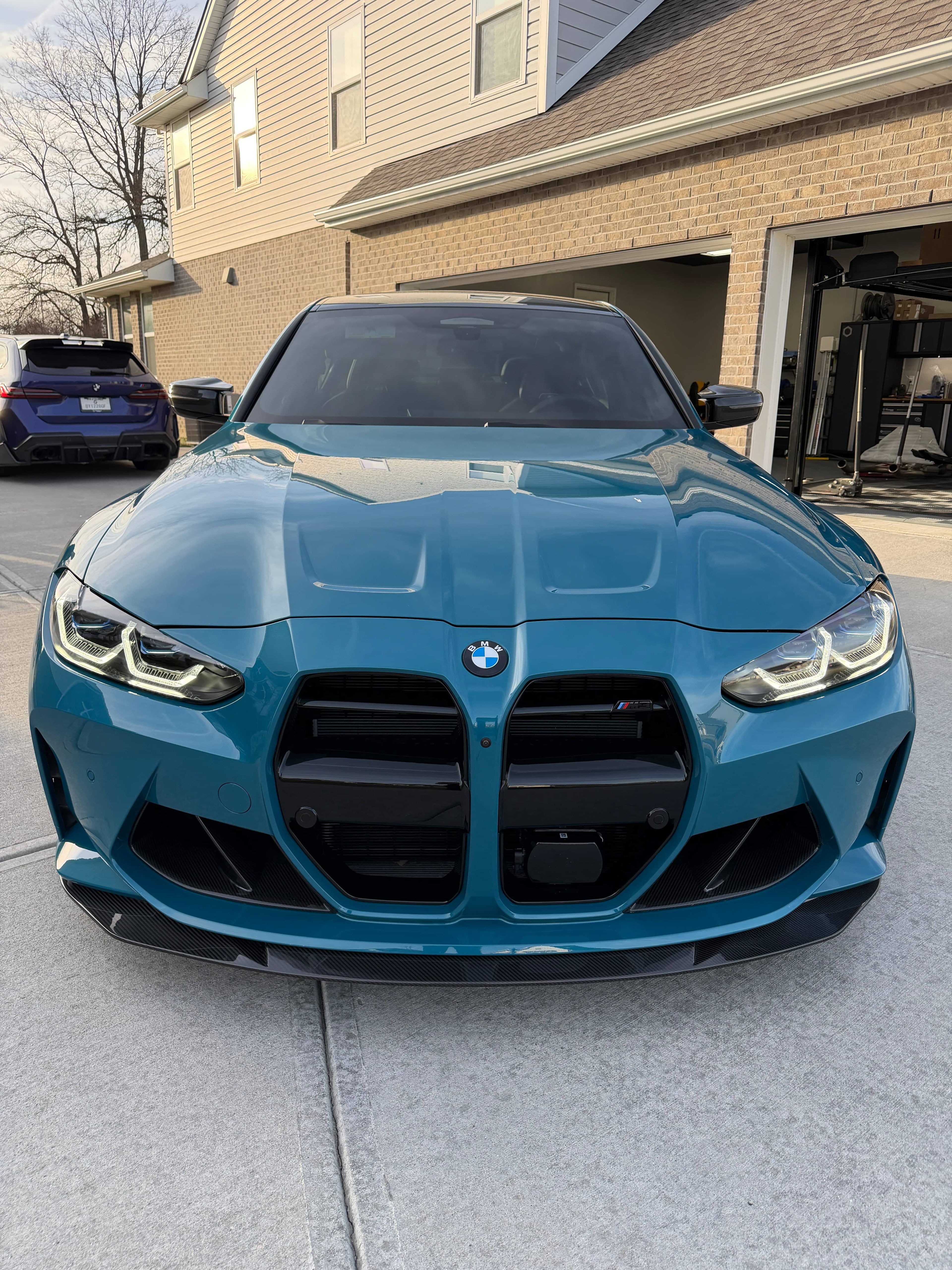 Kies-Motorsports NWCarbon Haus G8X Dry Carbon Fiber V3 Front Splitter