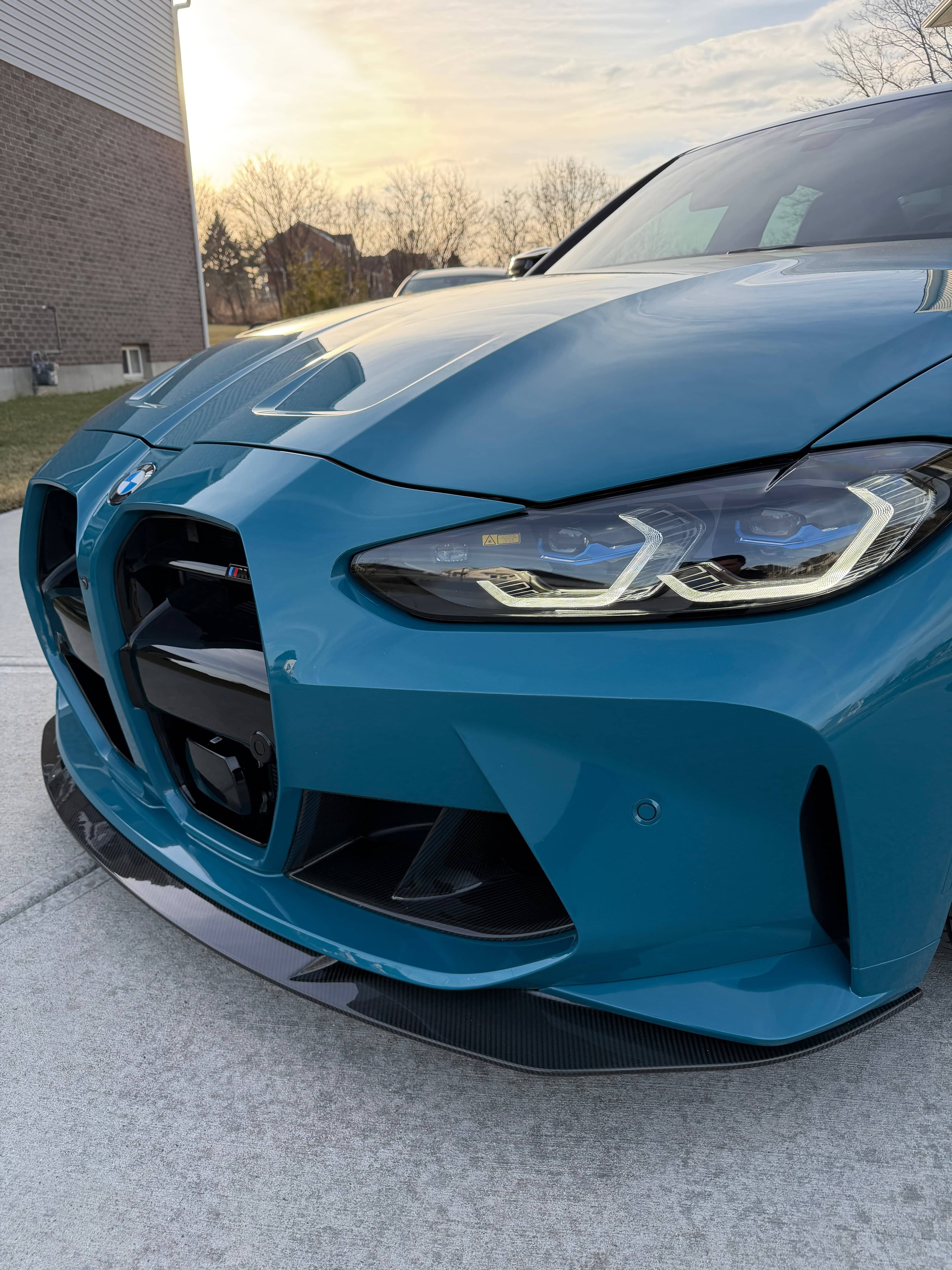 Kies-Motorsports NWCarbon Haus G8X Dry Carbon Fiber V3 Front Splitter