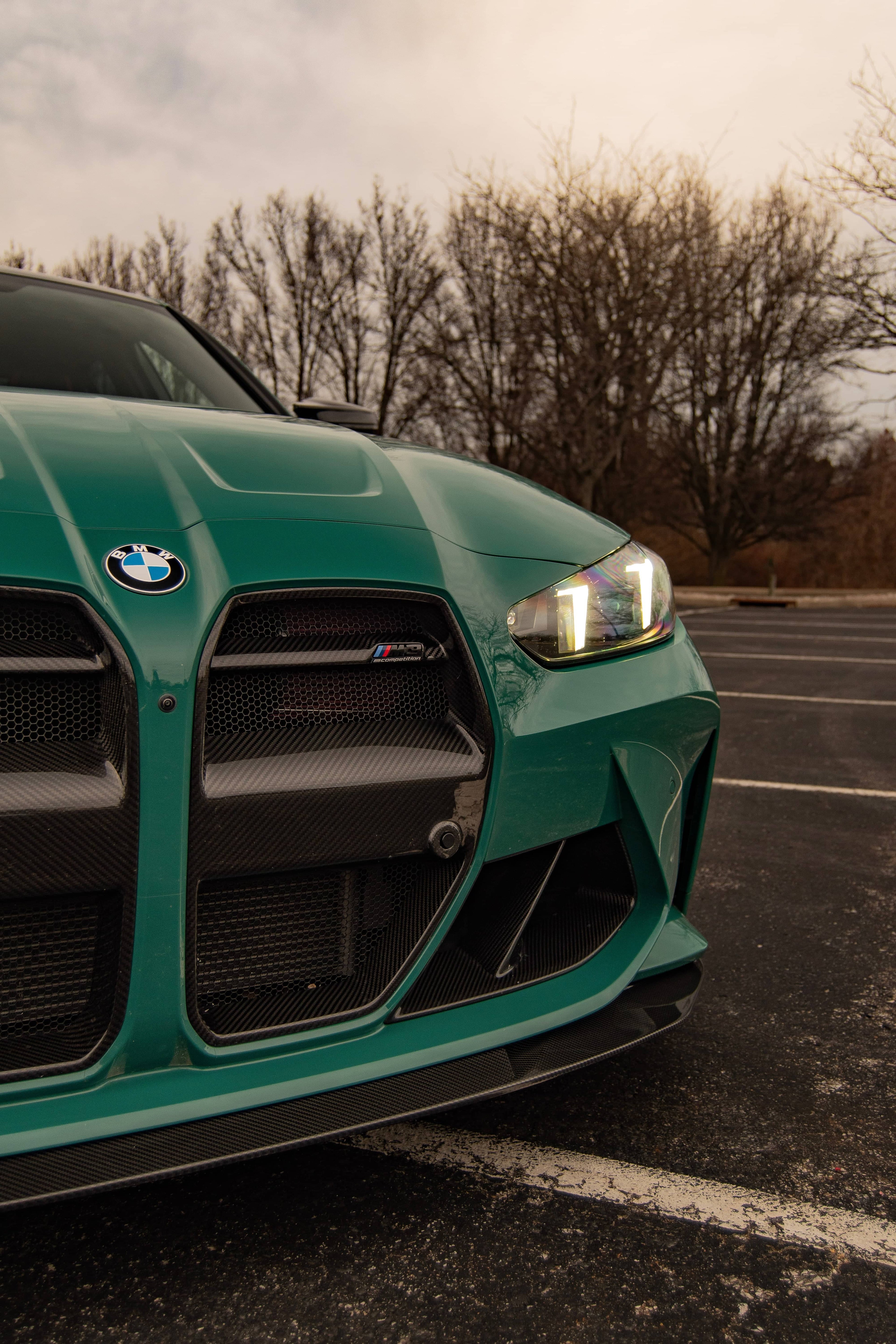 Kies-Motorsports NWCarbon Haus G8X Dry Carbon Fiber V3 Front Splitter