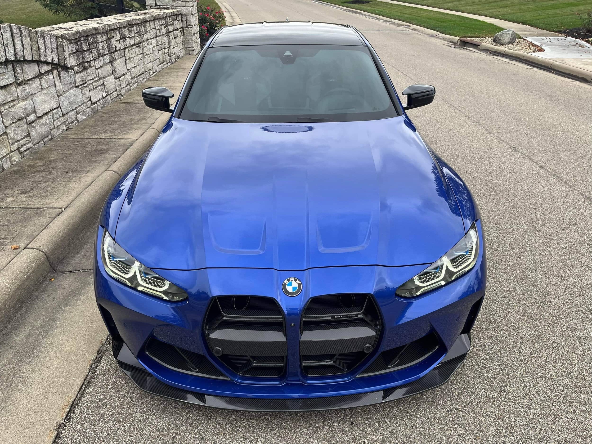 Kies-Motorsports NWCarbon Haus G8X Dry Carbon Fiber V3 Front Splitter