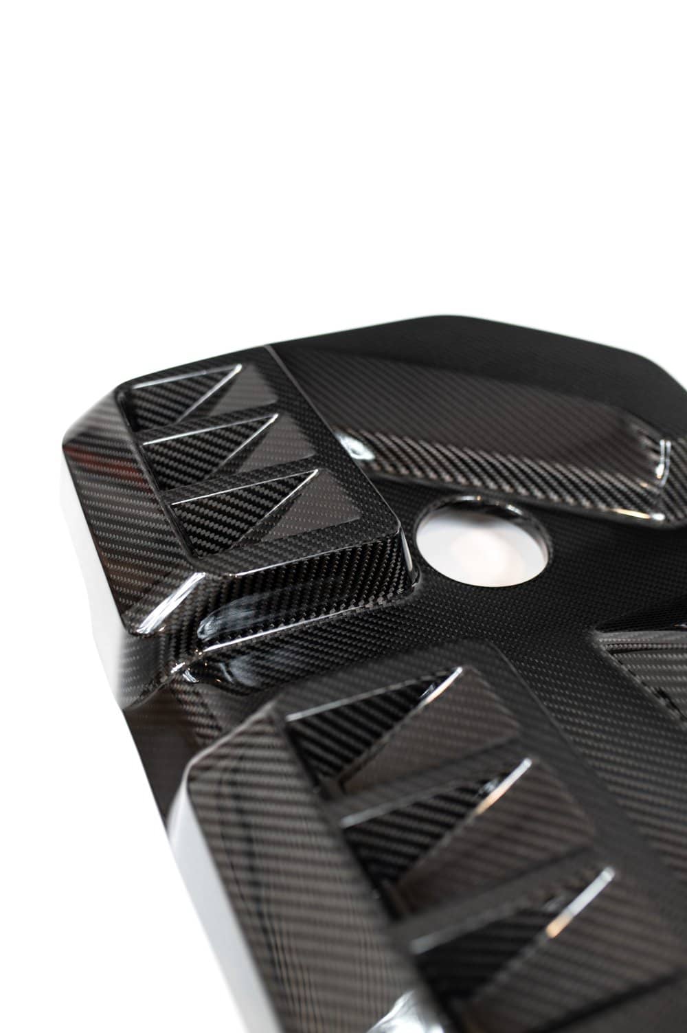Kies-Motorsports NWCarbon Haus G8X Dry Gloss/Matte Carbon Fiber Engine Cover