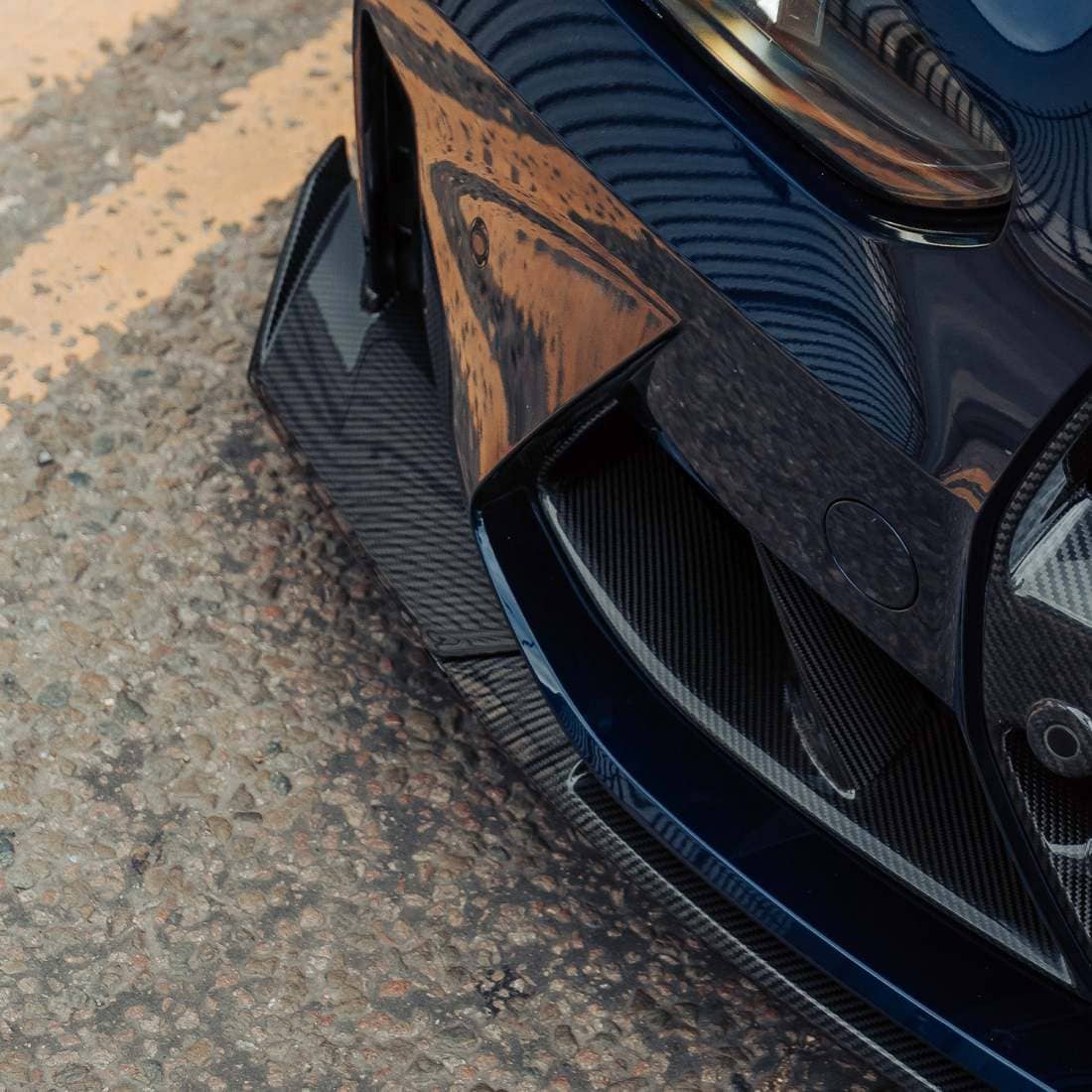 Kies-Motorsports NWCarbon Haus G8X OEM CS Style Dry Carbon Fiber Front Lip