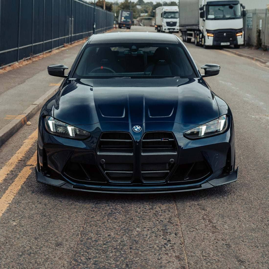 Kies-Motorsports NWCarbon Haus G8X OEM CS Style Dry Carbon Fiber Front Lip