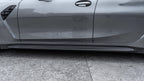 Kies-Motorsports NWCarbon Haus G8X OEM Dry Carbon Fiber Side Skirts
