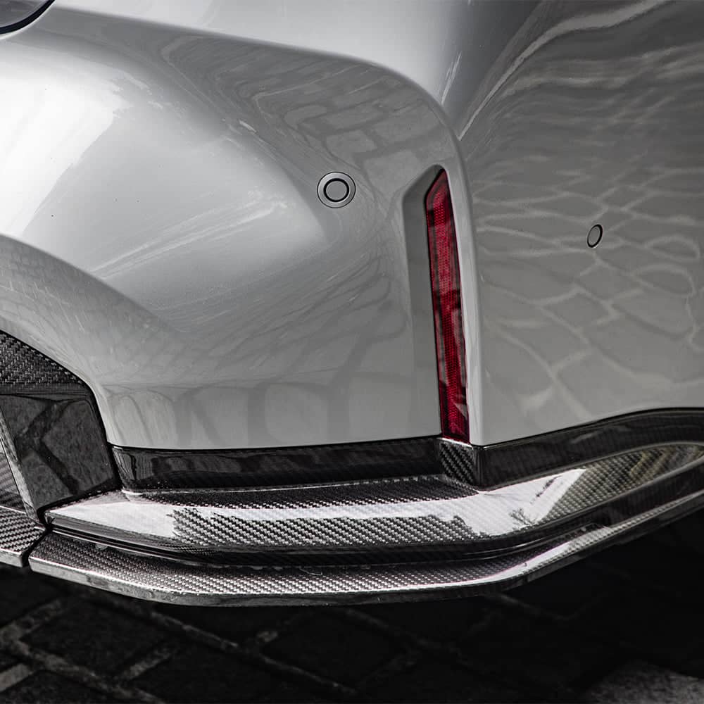 Kies-Motorsports NWCarbon Haus G8X SQ-A Style Carbon Fiber Rear Splitters