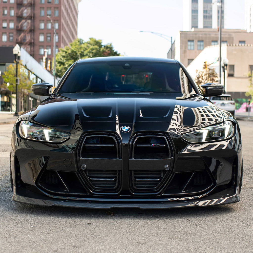 Kies-Motorsports NWCarbon Haus G8X SQ-B Style Dry Carbon Fiber Front Lip