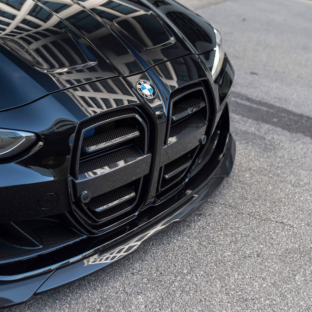 Kies-Motorsports NWCarbon Haus G8X SQ-B Style Dry Carbon Fiber Front Lip