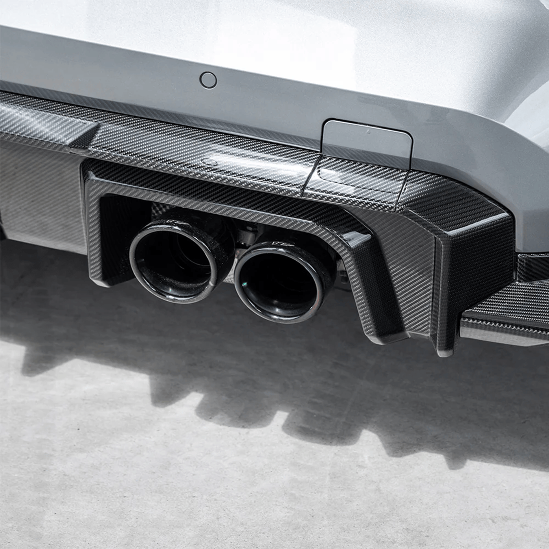Kies-Motorsports NWCarbon Haus G8X SQ-B Style Dry Carbon Fiber Rear Diffuser Set