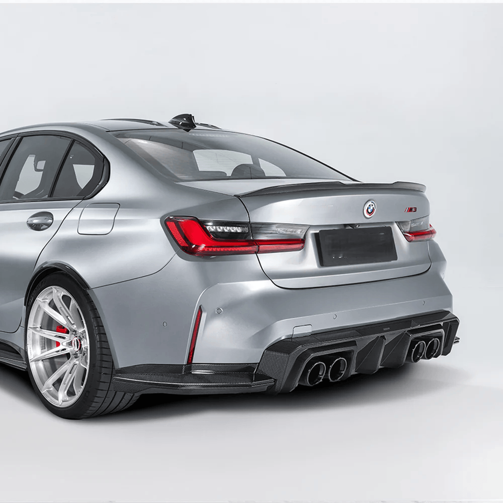 Kies-Motorsports NWCarbon Haus G8X SQ-B Style Dry Carbon Fiber Rear Diffuser Set