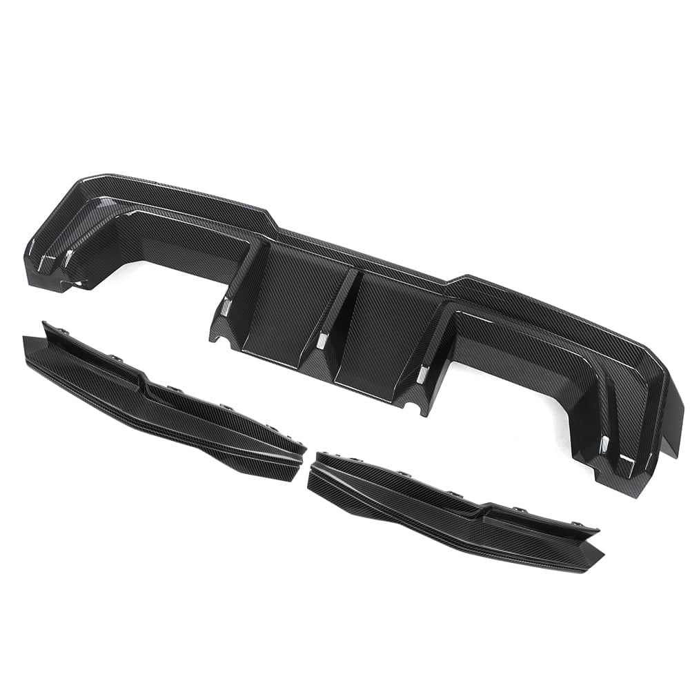 Kies-Motorsports NWCarbon Haus G8X SQ-B Style Dry Carbon Fiber Rear Diffuser Set