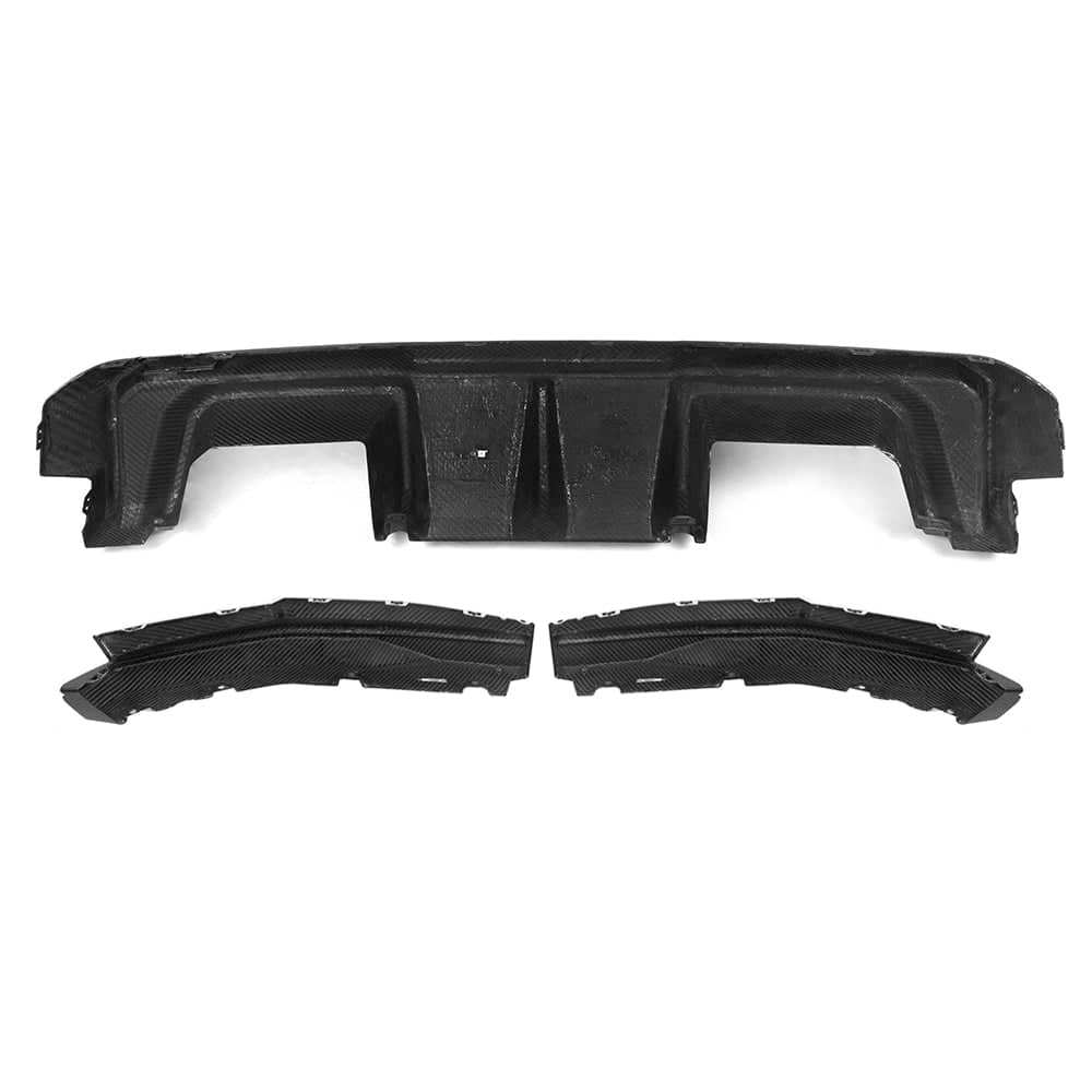 Kies-Motorsports NWCarbon Haus G8X SQ-B Style Dry Carbon Fiber Rear Diffuser Set