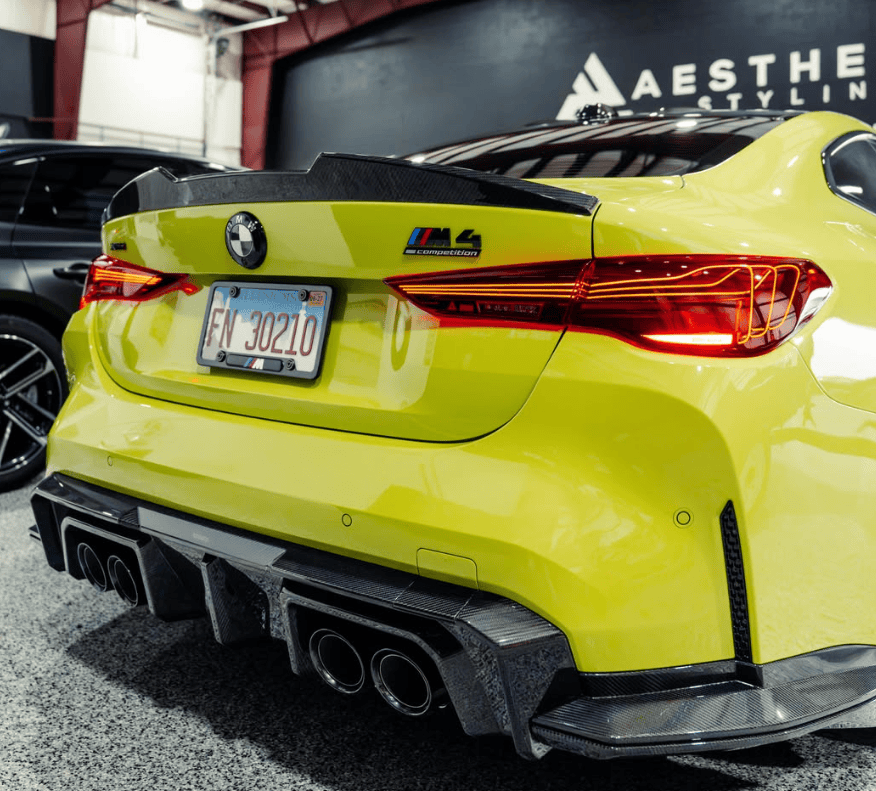 Kies-Motorsports NWCarbon Haus G8X SQ-B Style Dry Carbon Fiber Rear Diffuser Set