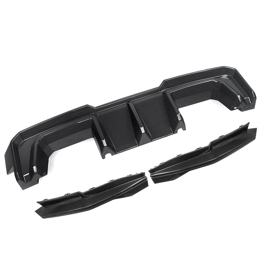 Kies-Motorsports NWCarbon Haus G8X SQ-B Style Dry Carbon Fiber Rear Diffuser Set