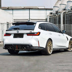 Kies-Motorsports NWCarbon Haus G8X SQ-B Style Dry Carbon Fiber Rear Diffuser Set WITH LED
