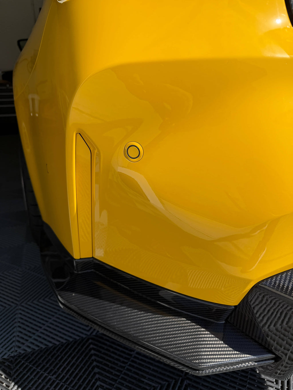 Kies-Motorsports NWCarbon Haus G8X SQ-B Style Dry Carbon Fiber Rear Diffuser Set WITH LED