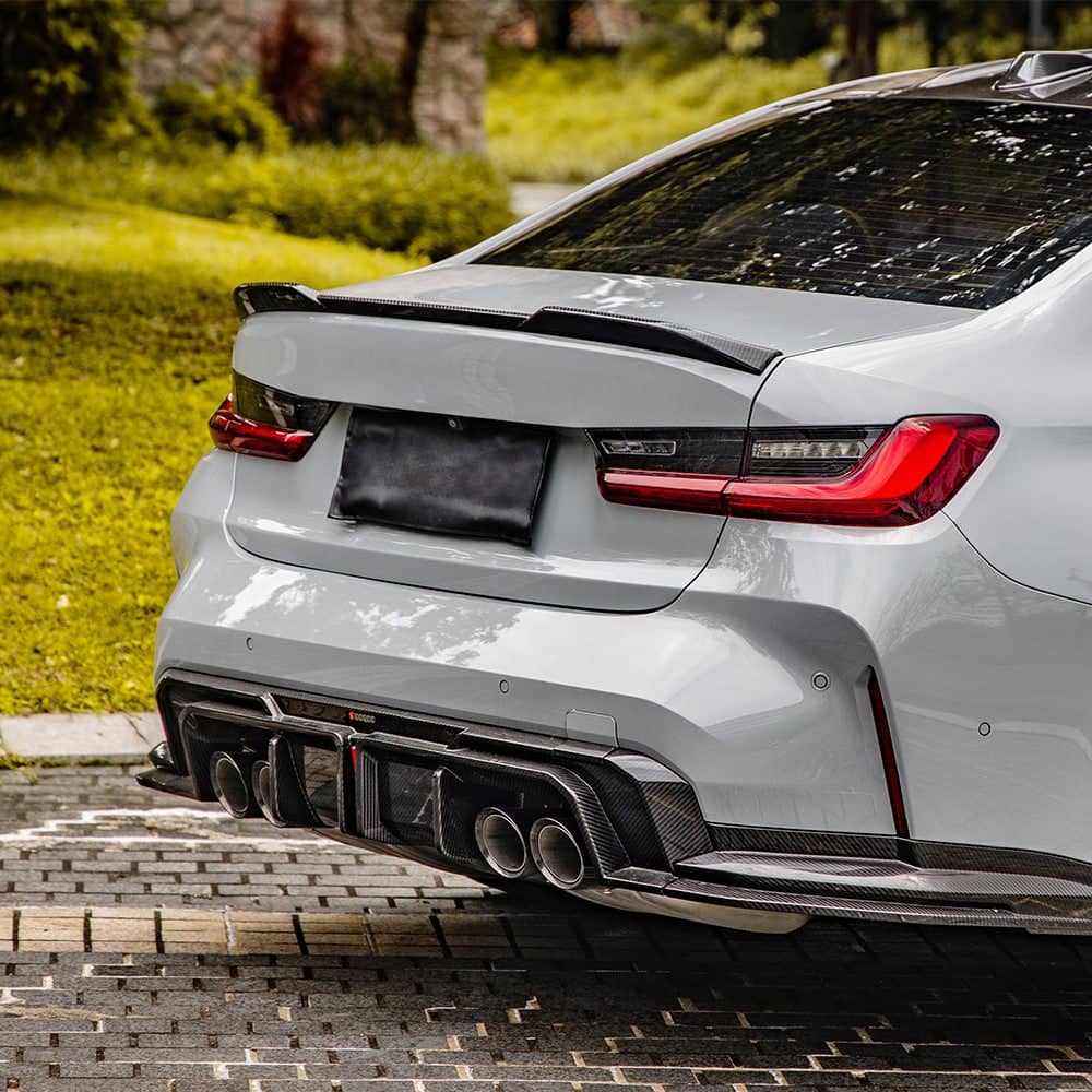 Kies-Motorsports NWCarbon Haus G8X SQ Carbon Fiber Rear Diffuser