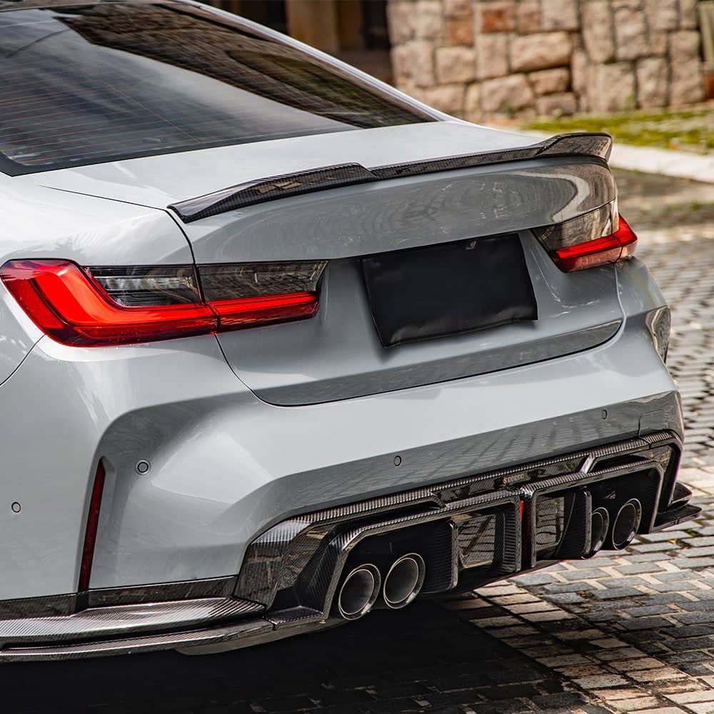 Kies-Motorsports NWCarbon Haus G8X SQ Carbon Fiber Rear Diffuser