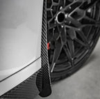 Kies-Motorsports NWCarbon Haus G8X SQ Dry Carbon Fiber Front Mud Flaps