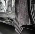 Kies-Motorsports NWCarbon Haus G8X SQ Dry Carbon Fiber Front Mud Flaps