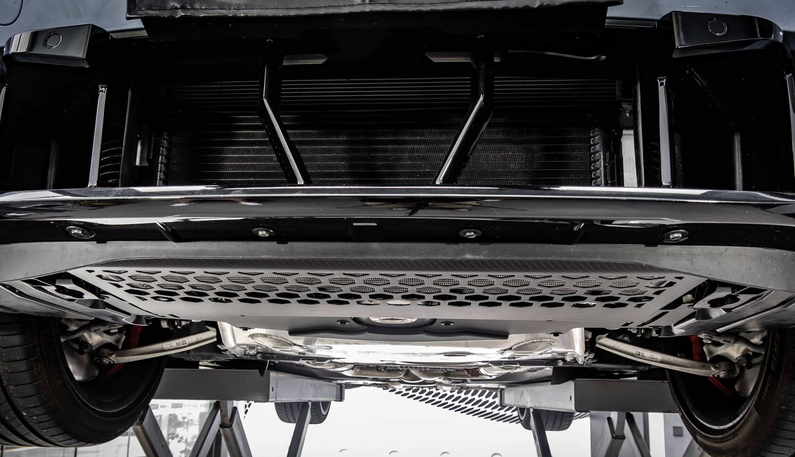 Kies-Motorsports NWCarbon Haus G8X SQ Dry Carbon Skid Plate