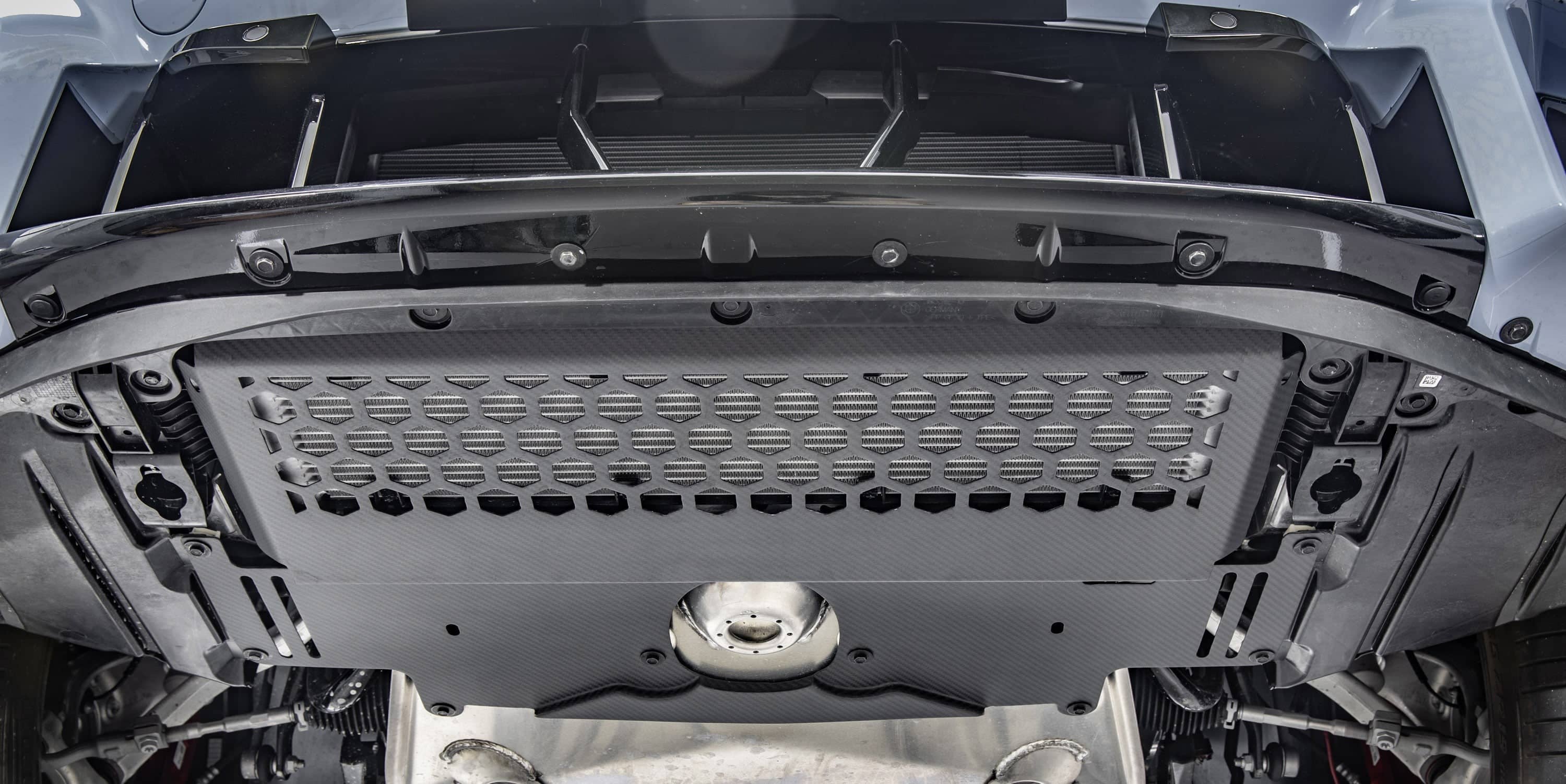 Kies-Motorsports NWCarbon Haus G8X SQ Dry Carbon Skid Plate